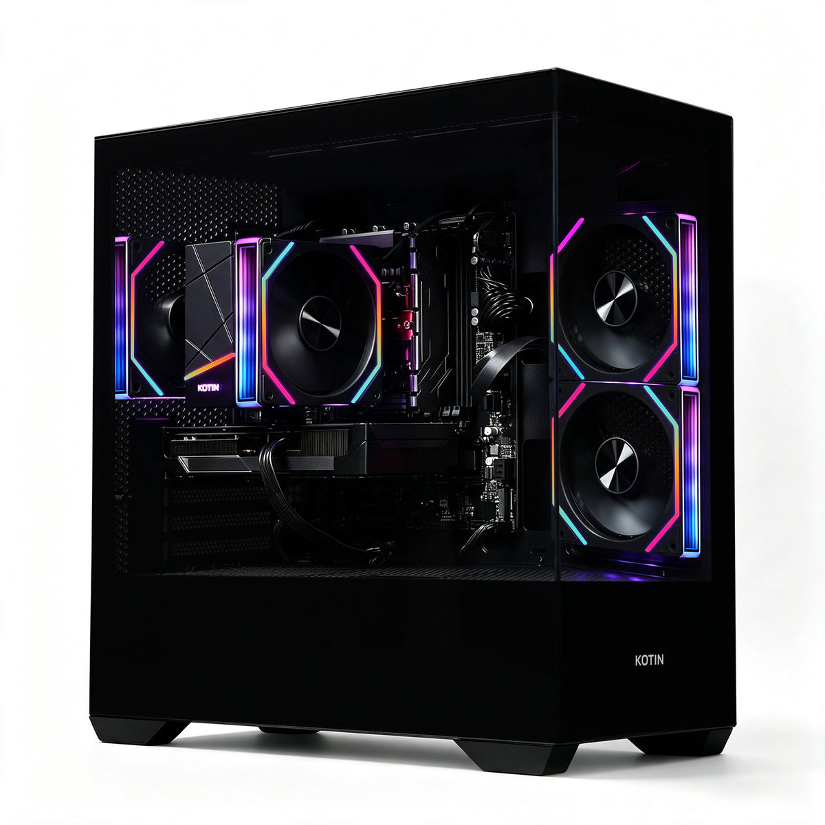 KOTIN Gaming PC Desktop, i5-14400F, RTX 5060 Ti 8G, 16GB DDR4, 1TB NVMe SSD