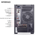 KOTIN Gaming PC Desktop, Ryzen 7 8700F, RTX 5060 Ti 8GB, 16GB DDR5, 1TB SSD | Prebuilt Gaming Tower with DLSS 4, WiFi 7, Windows 11, DDR5, PCIe 4.0 NVMe SSD for 1080p/1440p High-FPS Gaming