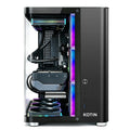 KOTIN Gaming PC Desktop, Ryzen 7 9800X3D, RTX 5080 16GB, 32GB DDR5, 2TB SSD | 6000MHz DDR5 Memory, PCIe 4.0 SSD, 360mm Liquid Cooler, 3.95in IPS Display, WiFi 7, ARGB Fans, Windows 11 Home, 850W Gold PSU