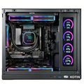 KOTIN Gaming PC Desktop, Ultra 7 265KF, RTX 5060 Ti 8GB, 16GB DDR5, 1TB SSD | 11.3in Smart Display, 650W 80+ Gold PSU, 240mm Liquid Cooler, ARGB Windows 11 Gaming Tower, Desktop Computer 1080P-1440P