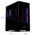 KOTIN M70B Gaming PC, Ryzen 5 9600X, Radeon RX 9060 XT 16GB, 16GB DDR5, 1TB SSD