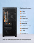 KOTIN Gaming PC Desktop, i5-14400F, RTX 5060 Ti 8G, 16GB DDR4, 1TB NVMe SSD
