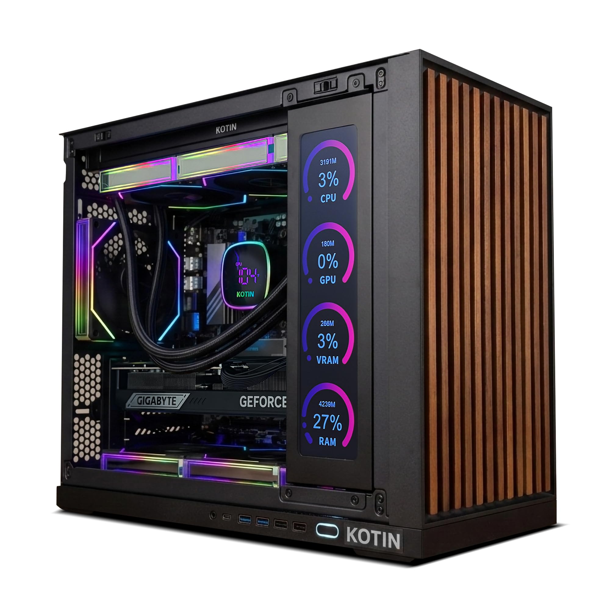 KOTIN Gaming PC | Ryzen 5 9600X, RTX 5060 8GB, 16GB DDR5