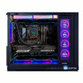 KOTIN G60B Prebuilt Gaming PC, GeForce RTX 5070 12GB GDDR7, AMD Ryzen 7 9700X, 32GB DDR5 6000MHz, 1TB PCIe 4.0 SSD, 360mm Liquid Cooler, 11.3 Inch Smart Display, WiFi 7, ARGB Tower for 4K Gaming