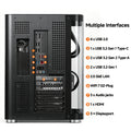 KOTIN Gaming PC Desktop, Ryzen 7 9800X3D, RTX 5080 16GB, 32GB DDR5, 2TB SSD | 6000MHz DDR5 Memory, PCIe 4.0 SSD, 360mm Liquid Cooler, 3.95in IPS Display, WiFi 7, ARGB Fans, Windows 11 Home, 850W Gold PSU