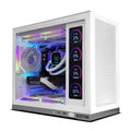 KOTIN Prebuilt Gaming PC Desktop Computer, Ryzen 7 7800X3D, RTX 5060 Ti 8GB, 16GB DDR5 6000MHz, 1TB PCIe 4.0 SSD, 11.3" Display, 240mm Liquid Cooler, WiFi 7, Windows 11 Home, ARGB White Tower G50W