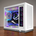 KOTIN Prebuilt Gaming PC Desktop Computer, Ryzen 7 7800X3D, RTX 5060 Ti 8GB, 16GB DDR5 6000MHz, 1TB PCIe 4.0 SSD, 11.3" Display, 240mm Liquid Cooler, WiFi 7, Windows 11 Home, ARGB White Tower G50W